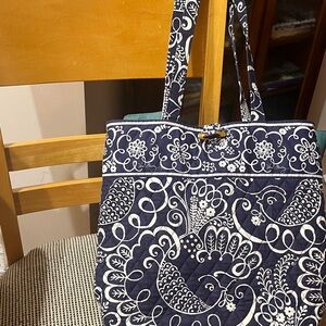 Vera Bradley Twirly Birds Tote